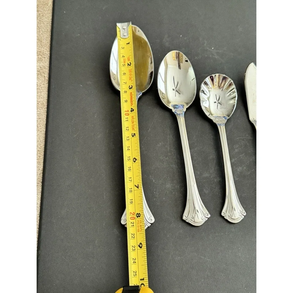 Wallace RESPLENDENCE Tablespoon Teaspoon Sugar Spoon‎ Master Butter Knife (4)